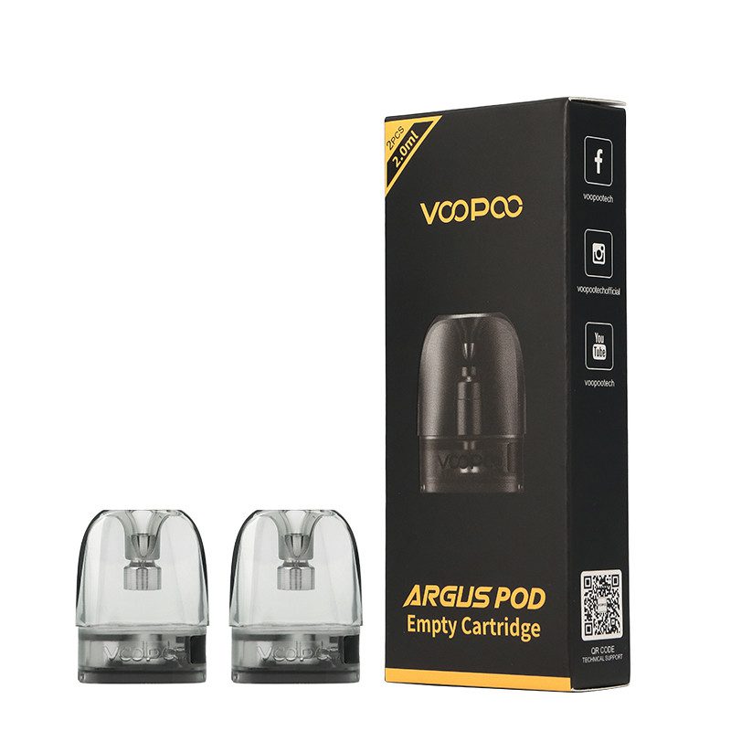 VOOPOO Argus Pod / Argus P1 / Argus Z / Argus G / Argus A Empty Cartridge 2ml (2pcs/pack)