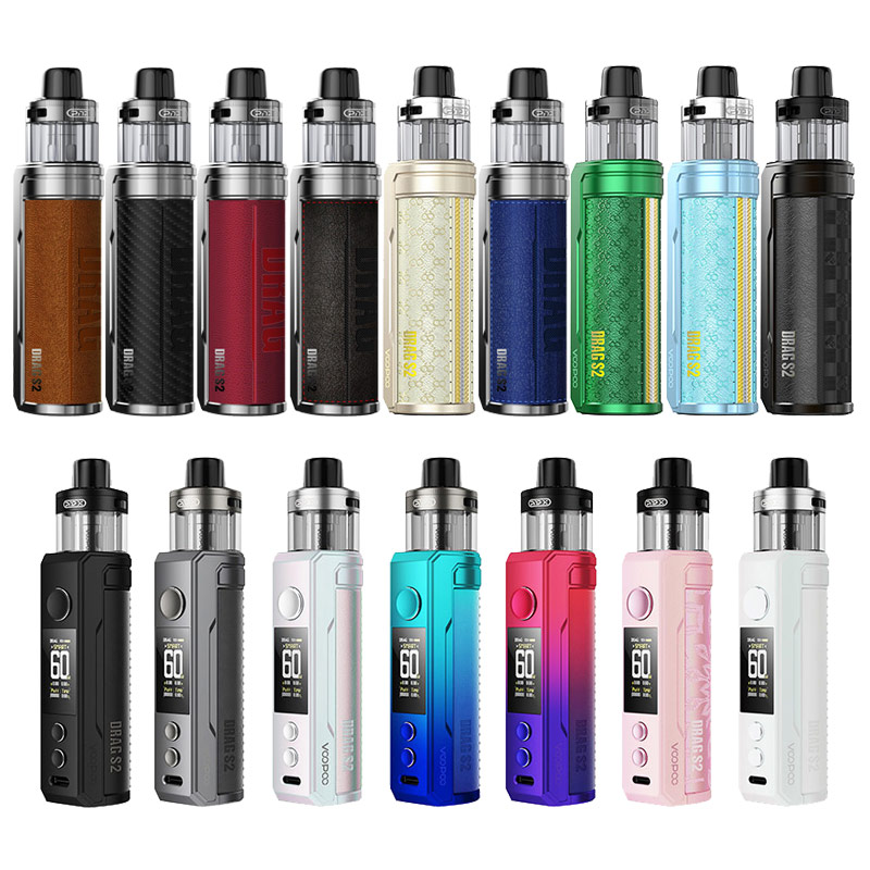 Voopoo Drag S2 60W Box Mod Kit with PnP X Cartridge DTL / MTL 2500mAh 5ml