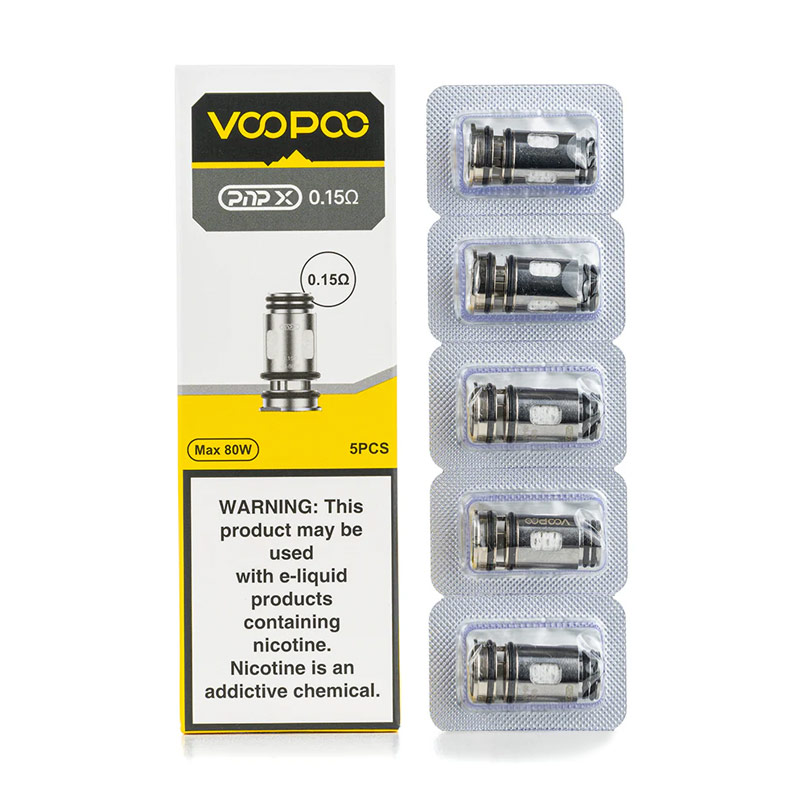 Voopoo PnP X Replacement Coil for Argus Pro 2 Kit / Drag 5 Kit / Uforce-X Tank / Doric 60 Pro (5pcs/pack)