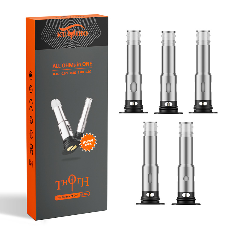 [Testing Pack] Kumiho THOTH Replacement Coils with 5 Different Ohms (5pcs/pack)